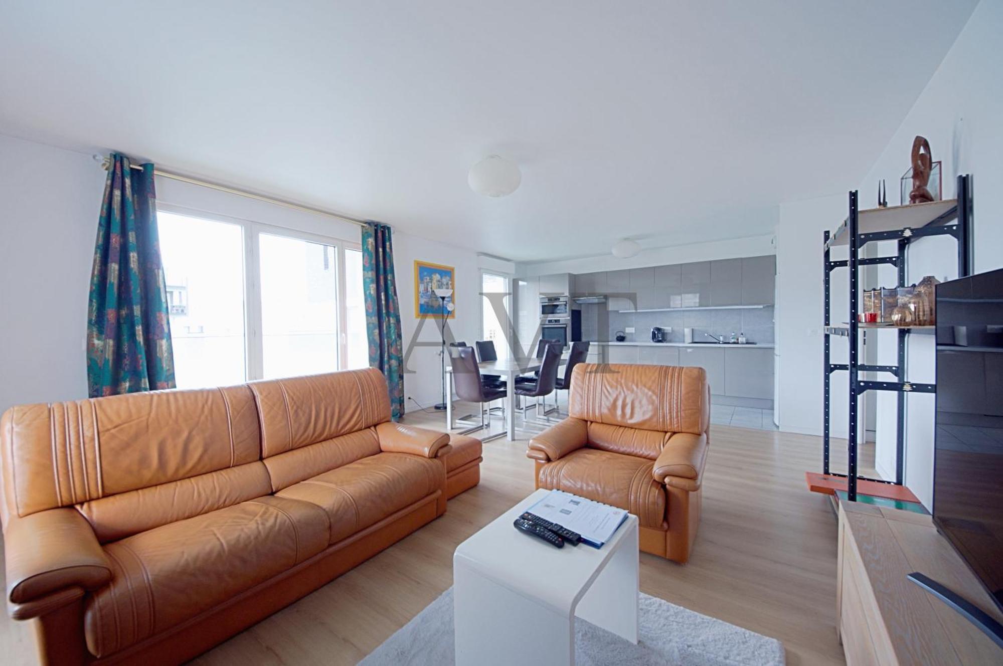 Appartement 87 M2 - 3 Chambres - 6 Personnes - Proche Paris - Parking Gratuit Asnieres-sur-Seine Exterior photo